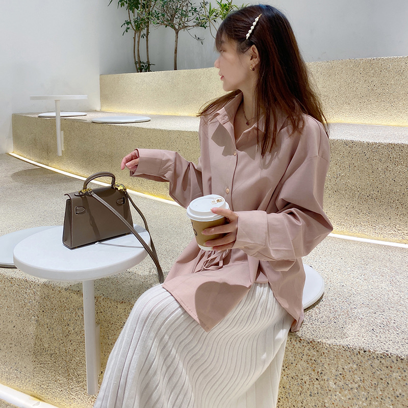 Elegant Pleated Long Skirt - Versatile Feminine Style