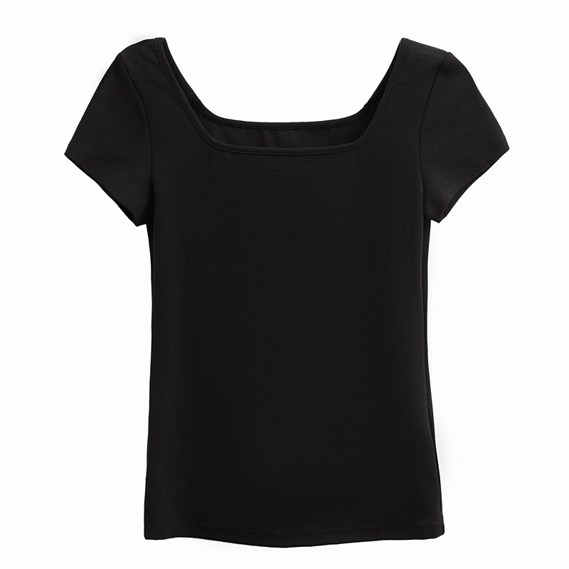 Women's Square-Neck Basic T-Shirt