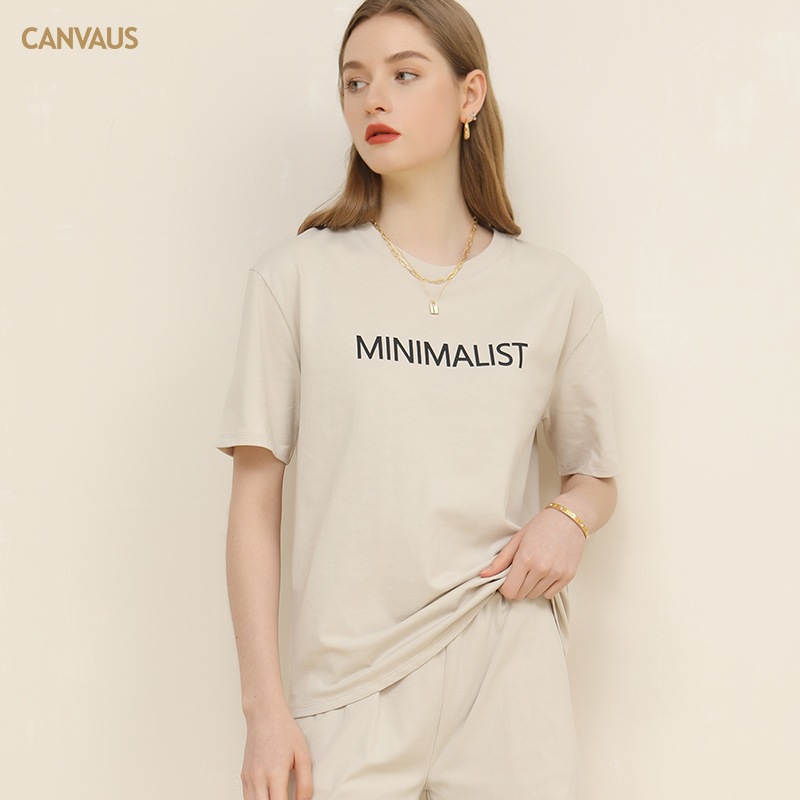 Minimalist Graphic Tee - Classic Crew Neck Style