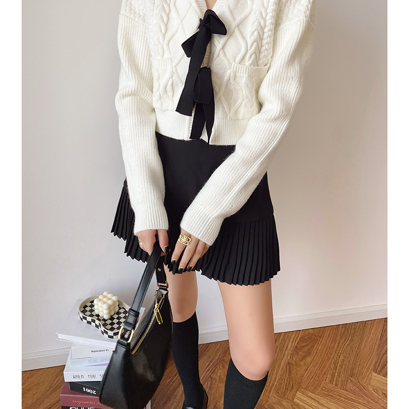 Women's A-Line Pleated Mini Skirt