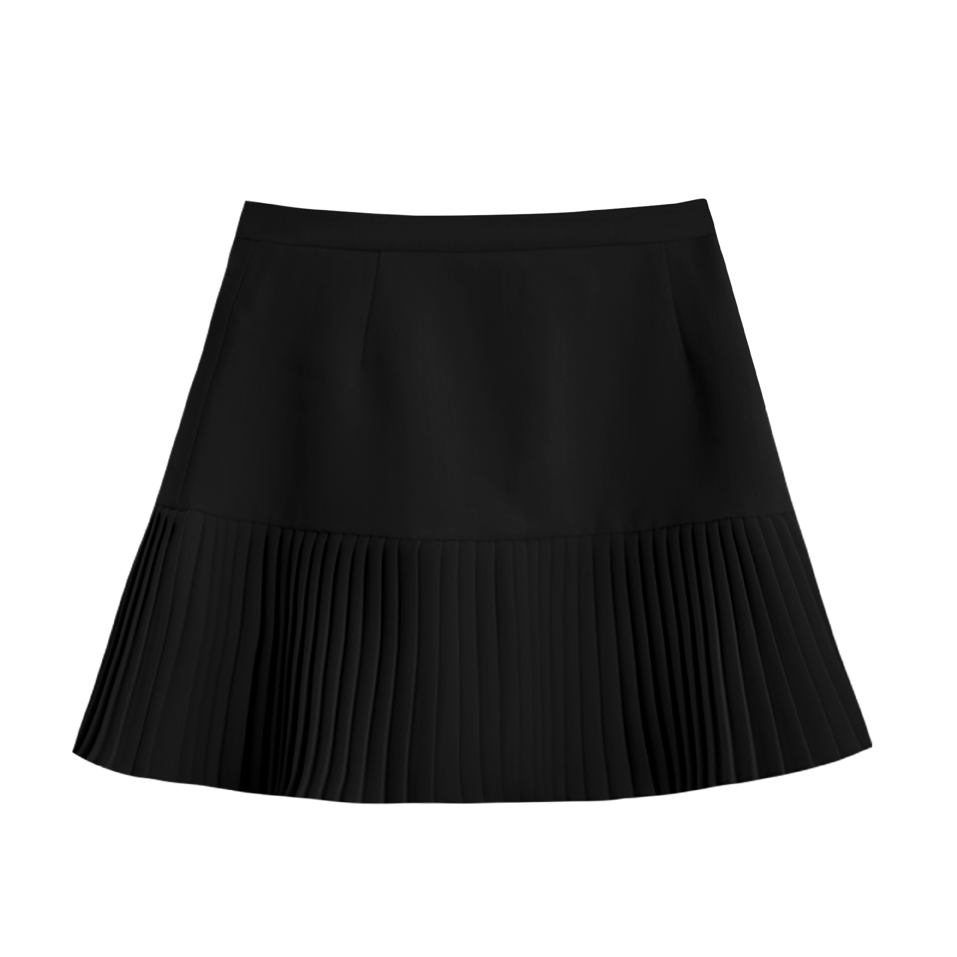 Women's A-Line Pleated Mini Skirt 01