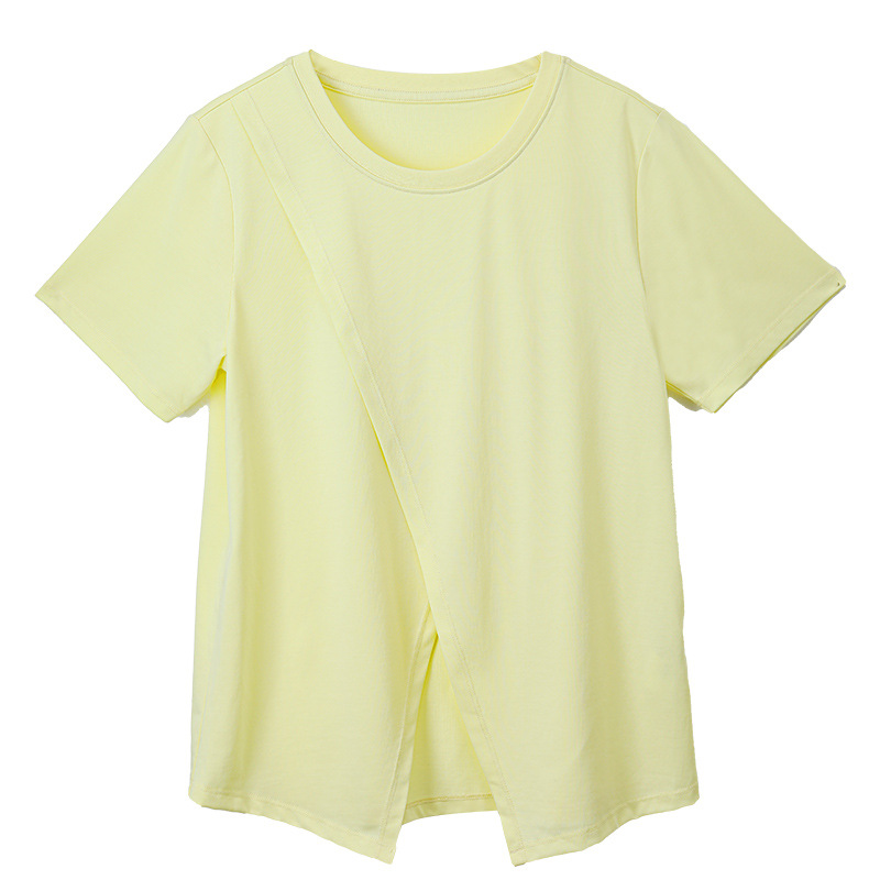 Women's Trendy Asymmetric Cut T-Shirt 01