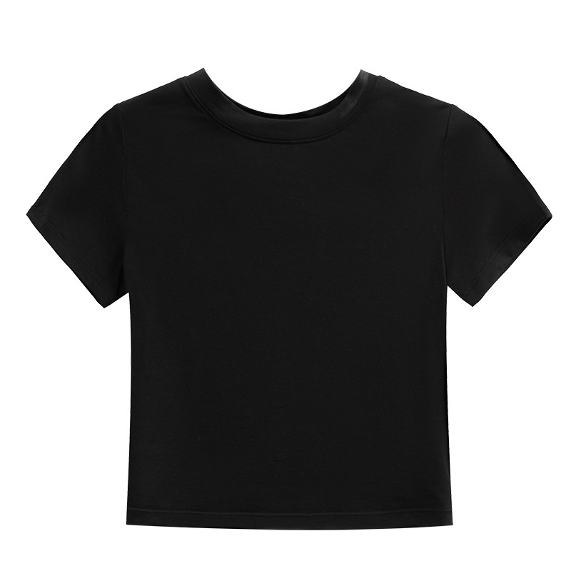 Women's Classic Crew Neck T-Shirt - Versatile & Timeless 02
