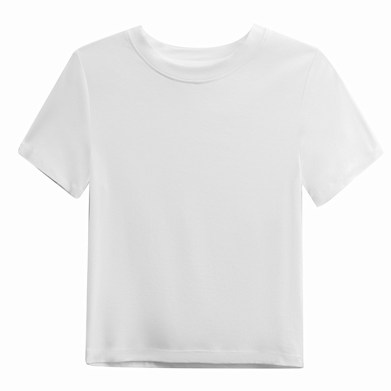 Women's Classic Crew Neck T-Shirt - Versatile & Timeless 01
