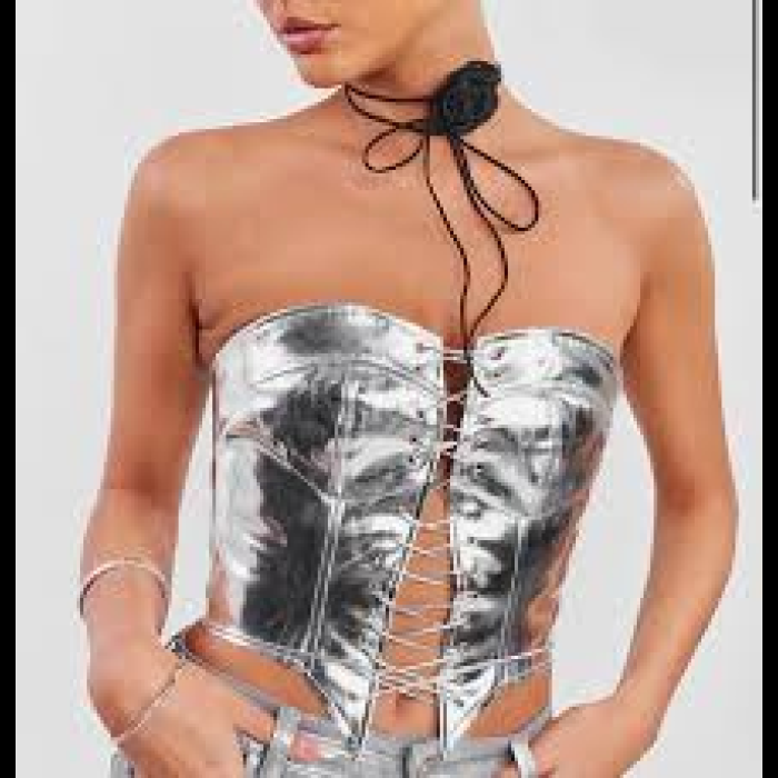 Trendy Sexy Lace Up Hot Girl Top With Waist Opening - Fashionable Blouse for Women review Ashley Thompson